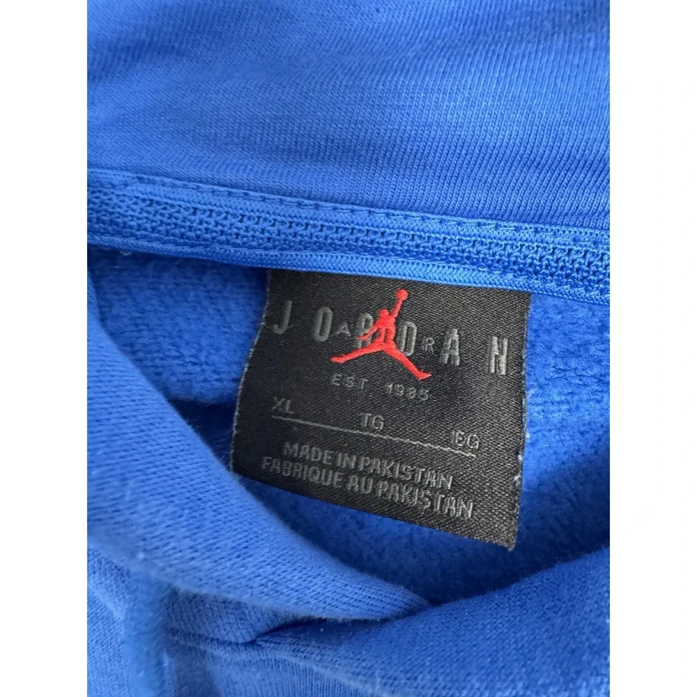 UCLA Nike Air Jordan Hoodie Mens XL Blue Pullover Sweatshirt Jumpman BRUINS Logo